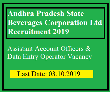 Andhra Pradesh State Beverage Corporation(APSBCL) Recruitment: Apply ...